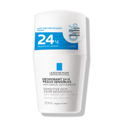 La roche-posay deodorant роликовый дезодорант 24 ч защиты