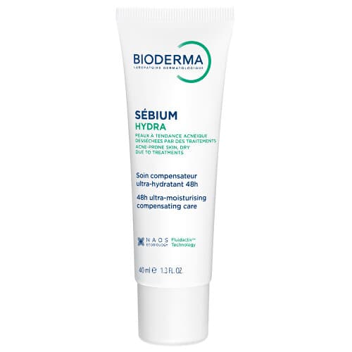 Bioderma Sebium гидра крем увлажняющий для пересушенной кожи с несовершенствами