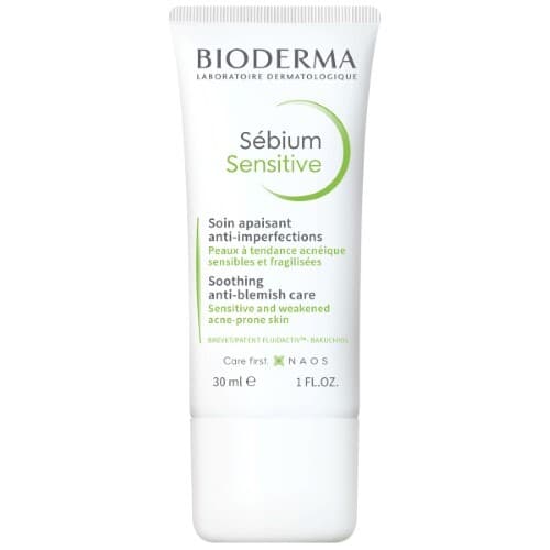 Bioderma Sebium крем сенситив увлажняющий успокаивающий для проблемной чувствительной кожи лица