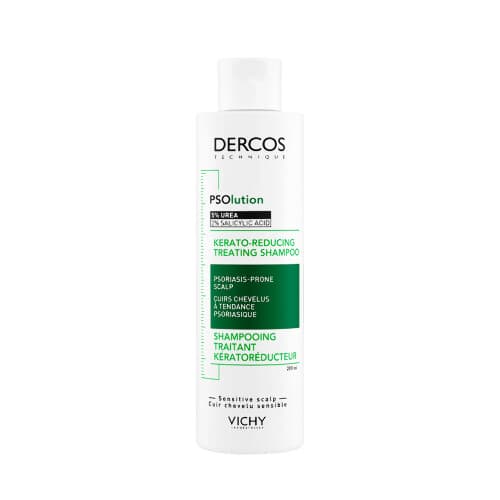 Vichy dercos шампунь для кожи головы склонной к псориазу кераторегулирующий prosolution