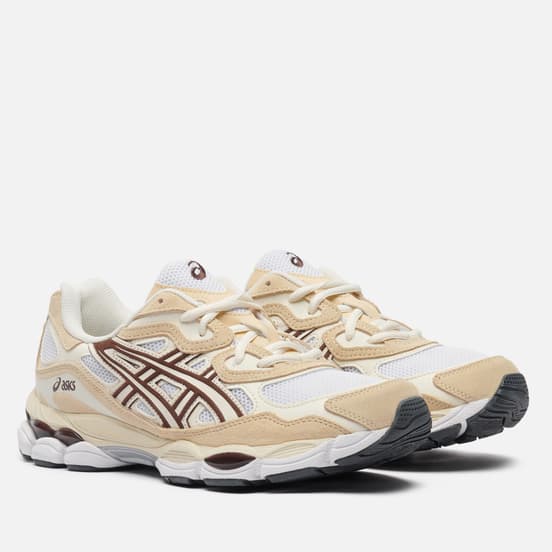 Кроссовки ASICS Gel-Nyc White/Roasted Coffee