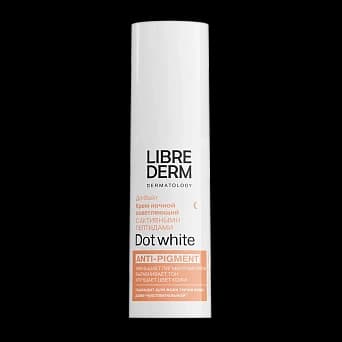 Librederm Dot White Крем для лица ночной осветляющий против пигментации восстанавливающий 1 шт