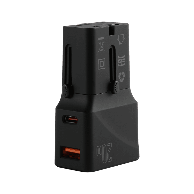 Зарядное устройство Red Line Pro USB (адаптер 4 в 1) для всех типов розеток