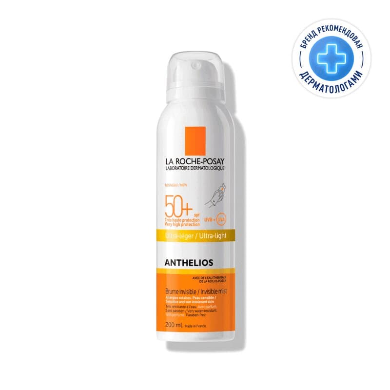 La Roche-Posay Anthelios XL Спрей-вуаль солнцезащитный для лица и тела SPF 50+
