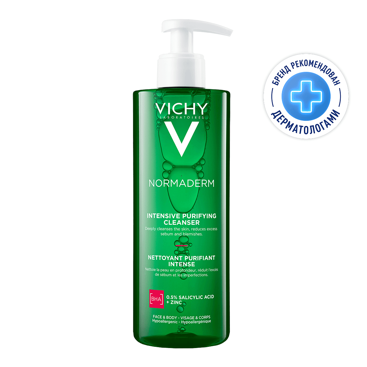 Vichy Normaderm Гель очищающий для лица и тела 1 шт