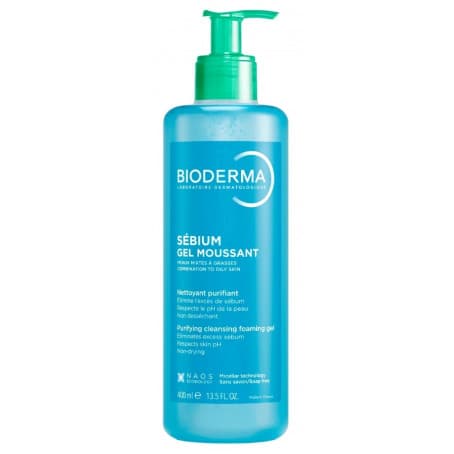 Bioderma Sebium Gel Moussant Очищающий гель флакон с помпой 1 шт