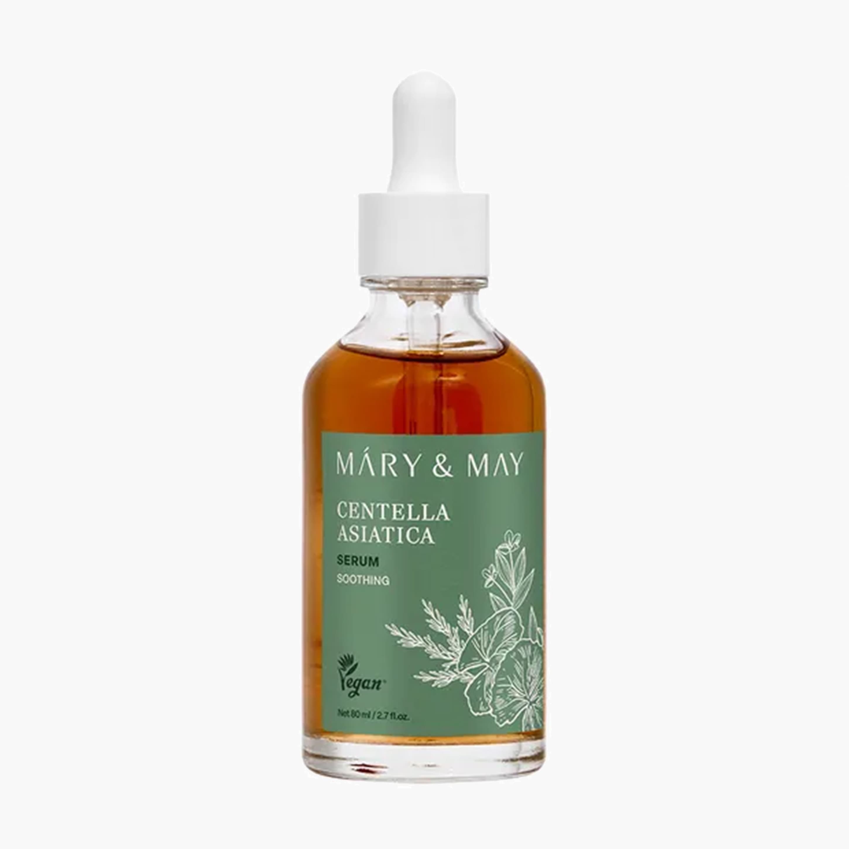 (Для Онлайн Продаж)Сыворотка с экстрактом центеллы азиатской | Mary&May Centella Asiatica Serum