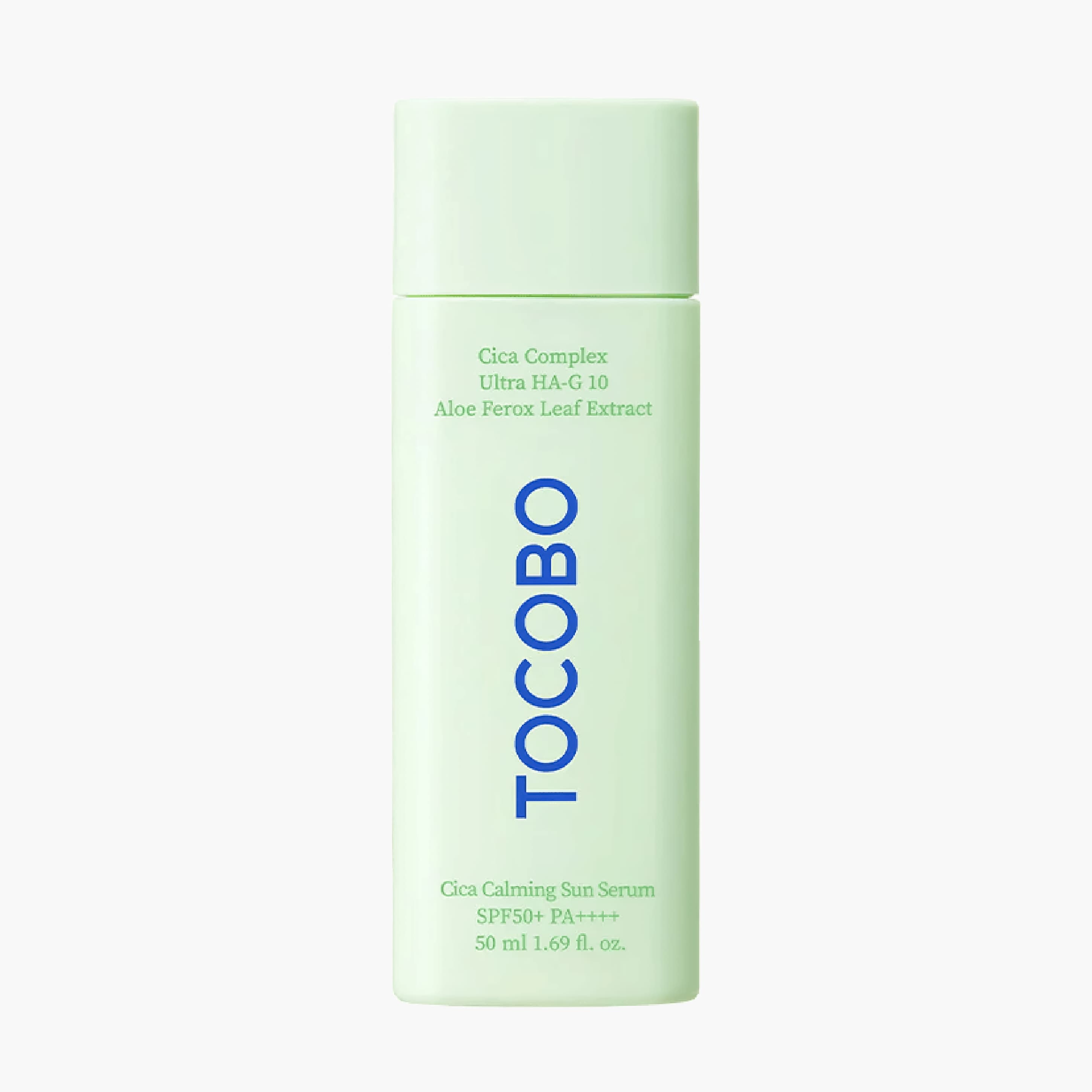 Сыворотка cолнцезащитная для лица с экстрактом центеллы | Tocobo Cica Calming Sun Serum SPF50+