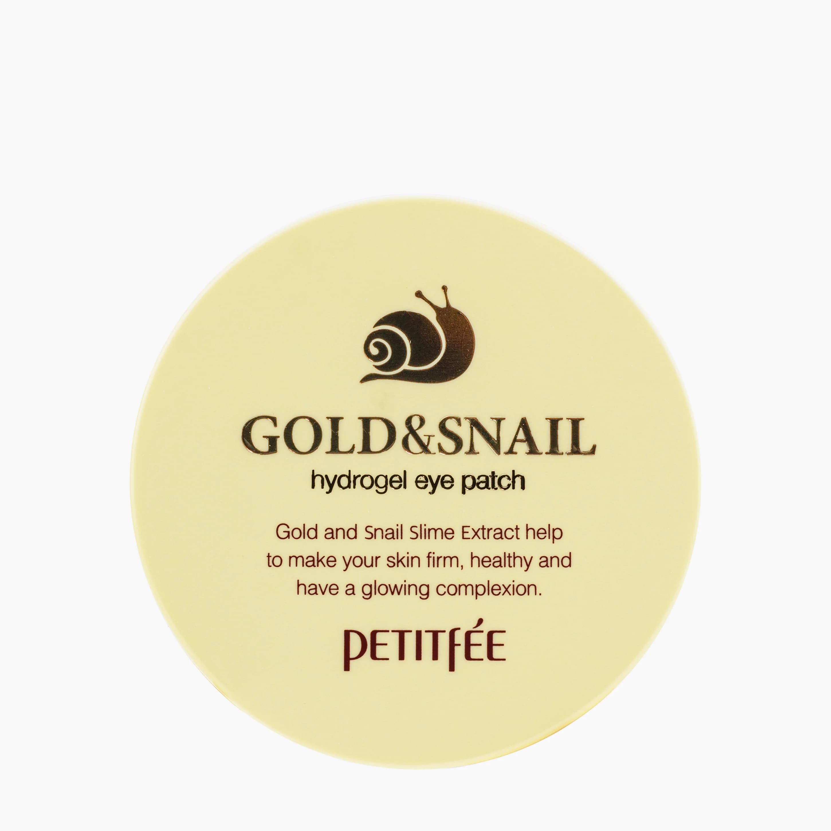 Патчи гидрогелевые с муцином улитки и золотом | Petitfee Gold & Snail Eye Patch 60ea