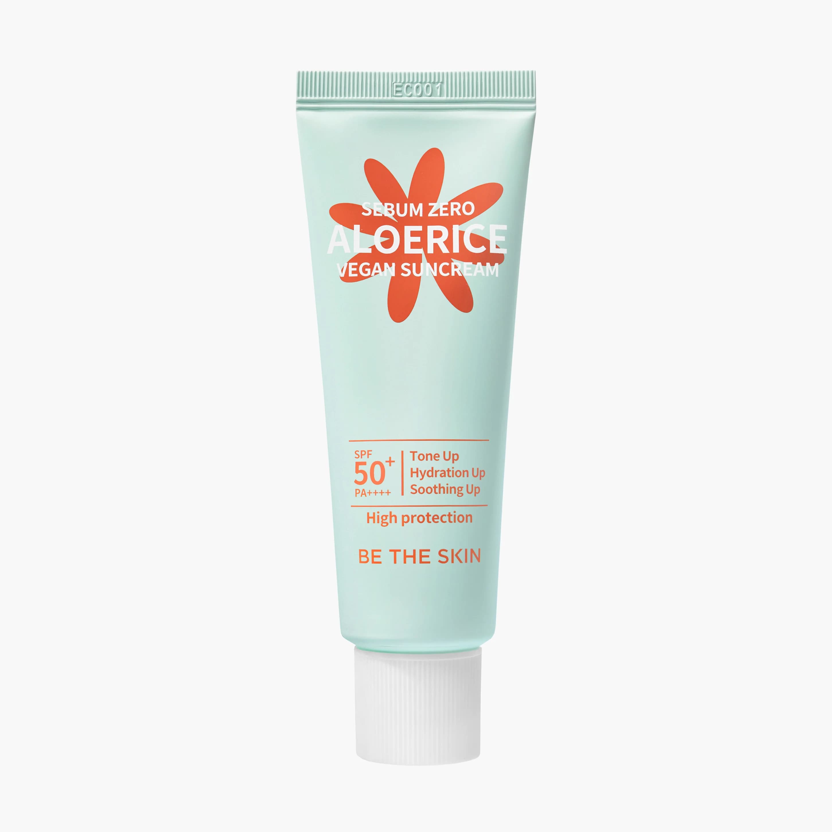 Крем солнцезащитный | Be The Skin Sebum Zero Aloerice Vegan Sun Cream 50+ PA++++