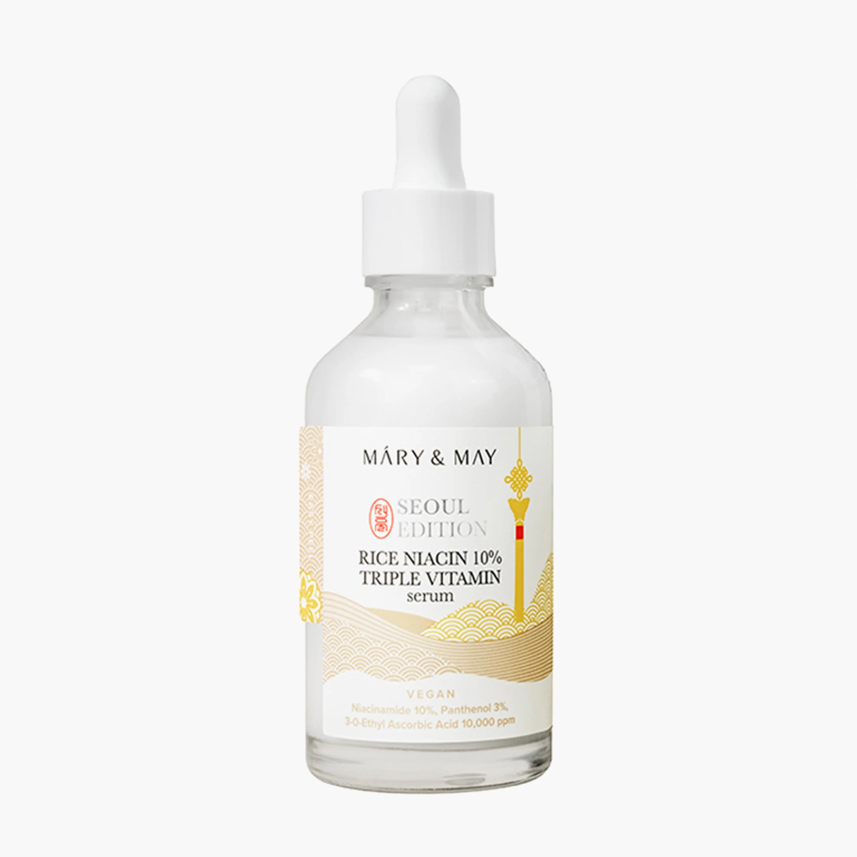 Сыворотка рисовая с ниацинамидом | Mary&May Rice niacin 10% Triple Vitamin Serum