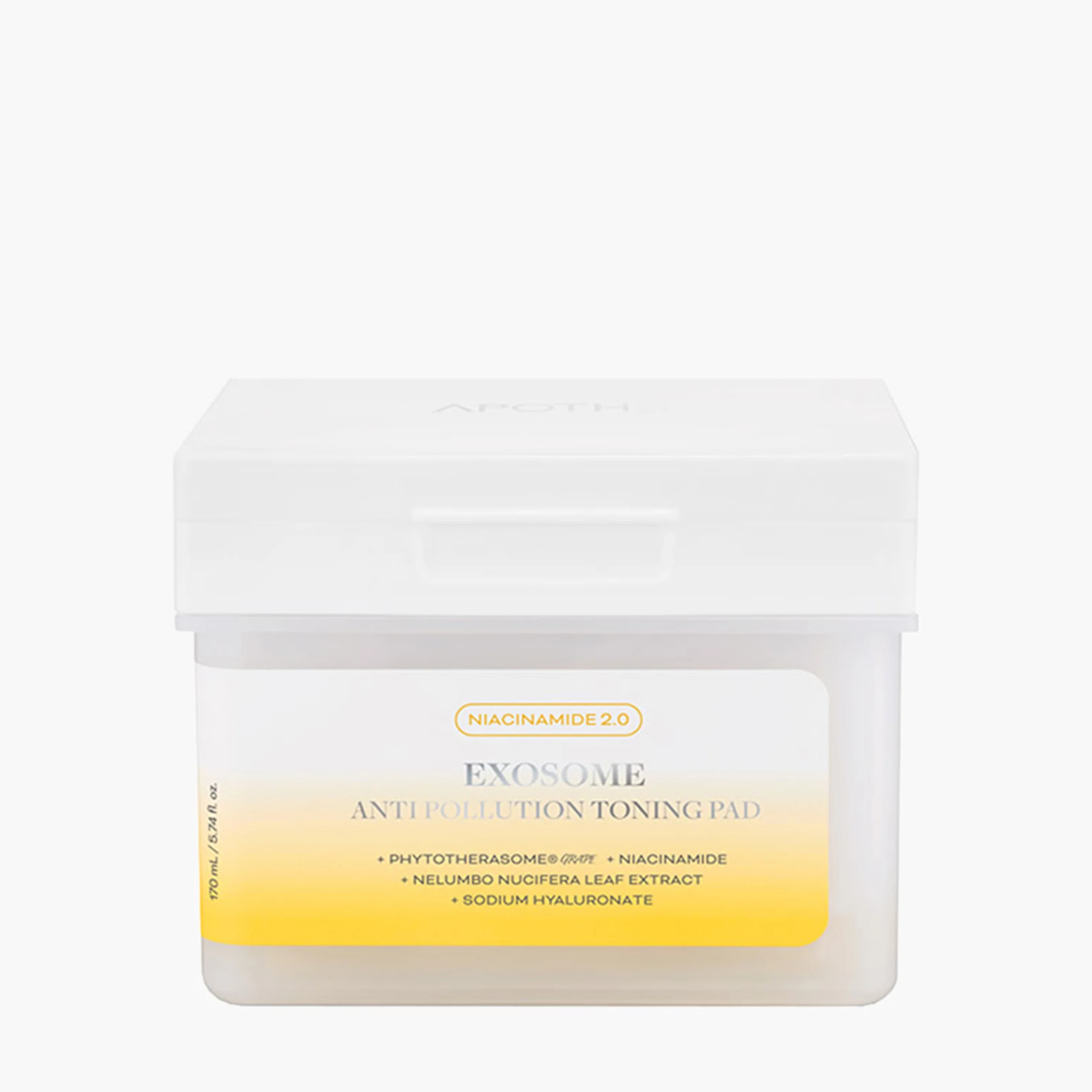 Пэды с экзосомами | Apothe Exosome Anti-Pollution Toning Pad