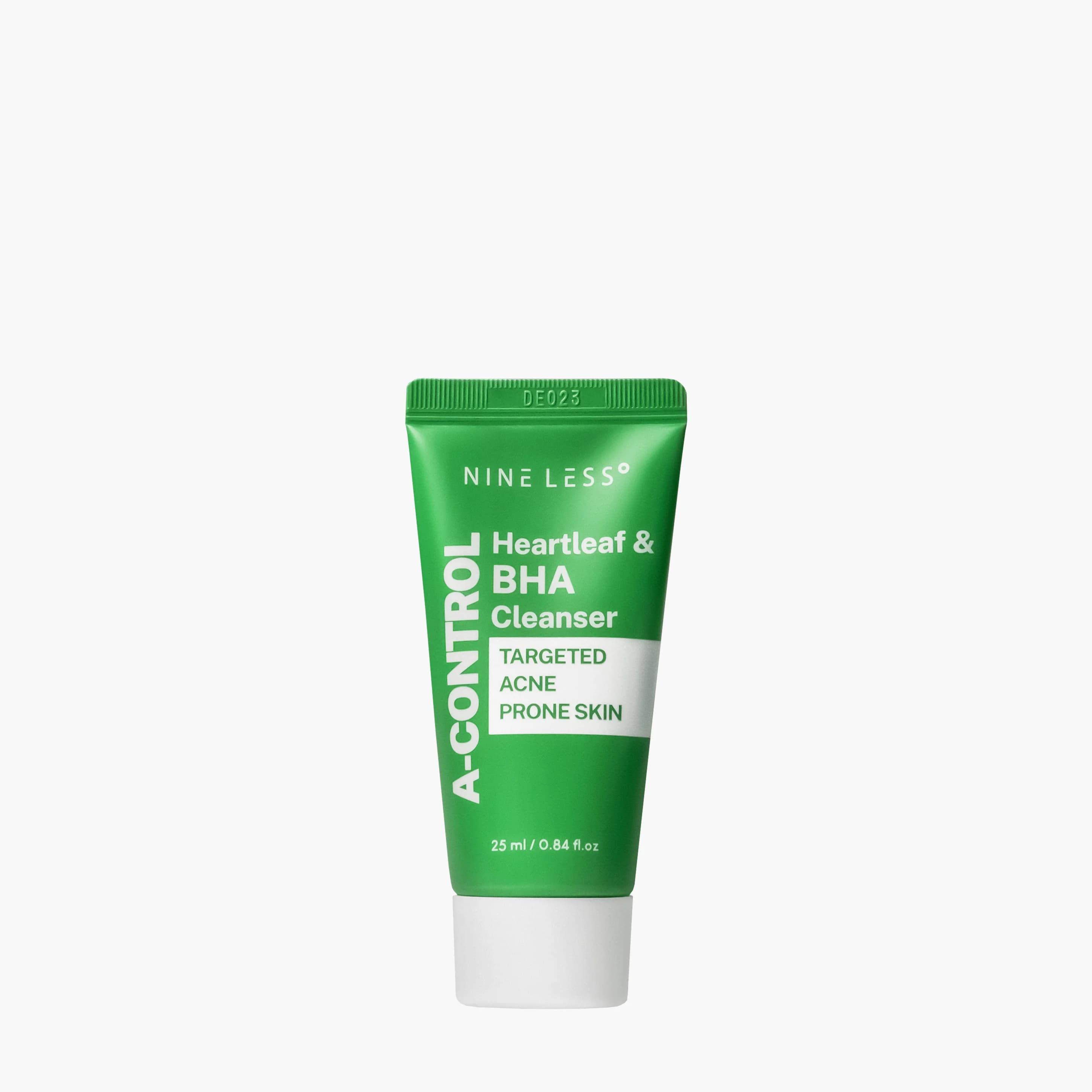 Пенка очищающая для проблемной кожи | NINE LESS A-Control Heartleaf & BHA Cleanser mini