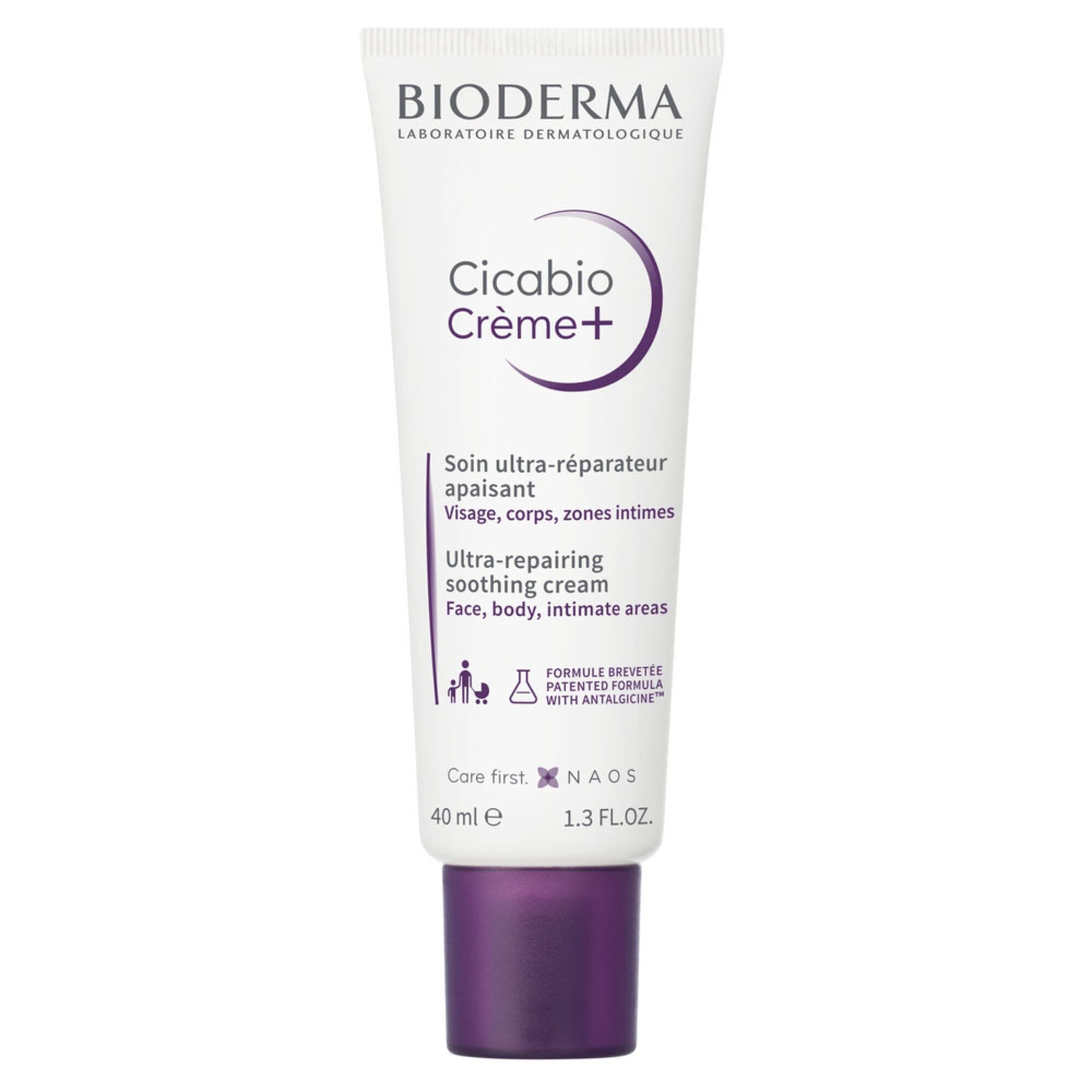Крем восстанавливающий и успокаивающий Creme+ Cicabio Bioderma/Биодерма туба