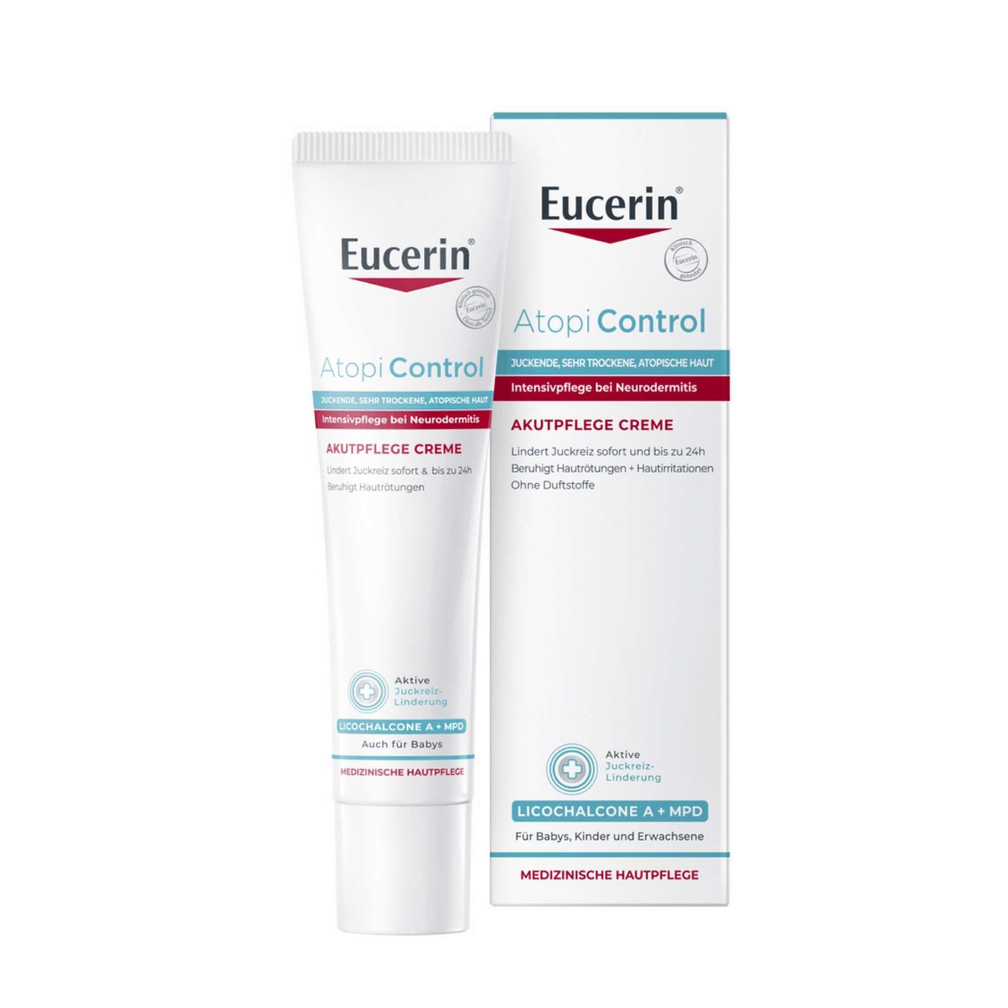 Крем для взрослых, детей и младенцев успокаивающий Atopi Control Eucerin/Эуцерин