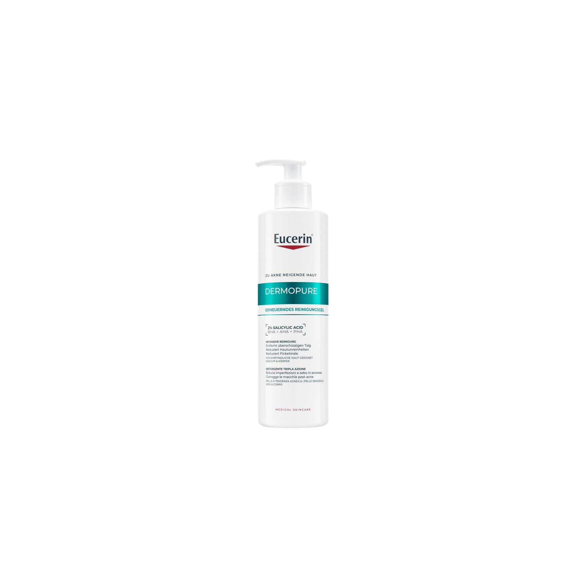 Гель для глубокого очищения проблемной кожи с кислотами DermoPure Clinical Eucerin/Эуцерин фл