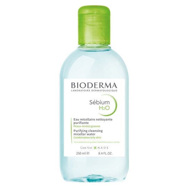 Вода мицеллярная H2O Sebium Bioderma/Биодерма фл