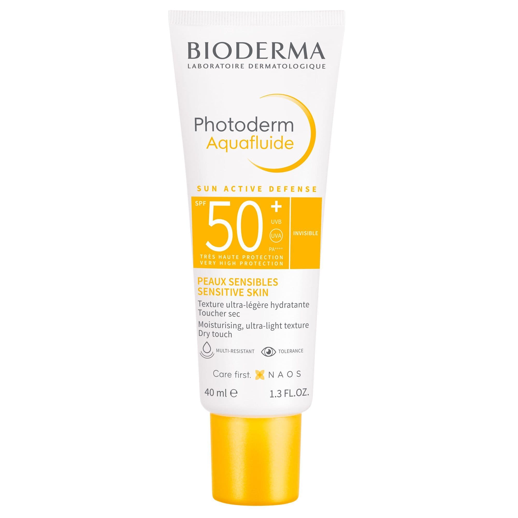 Аквафлюид солнцезащитный SPF50+ Max Photoderm Bioderma/Биодерма туба
