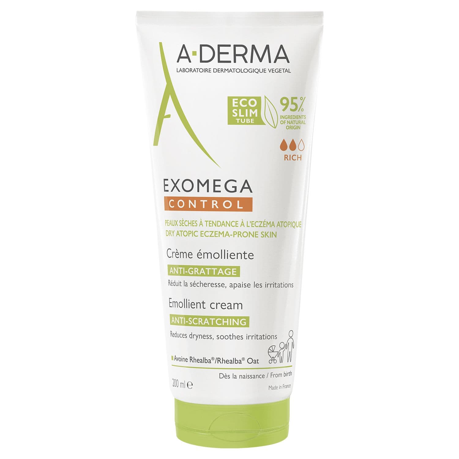 Крем смягчающий Exomega Control A-derma/А-дерма туба