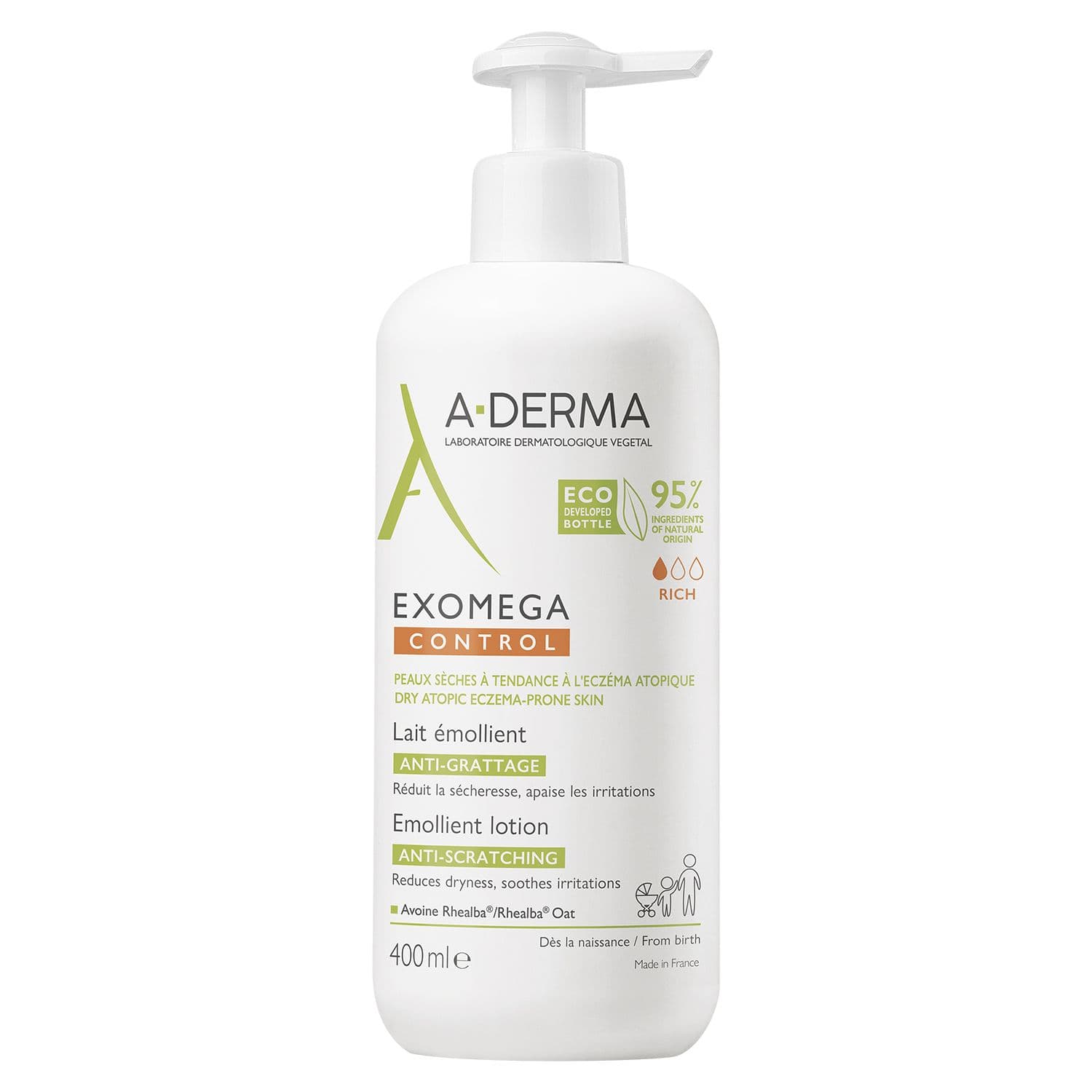 Лосьон для лица и тела смягчающий Exomega Control A-derma/А-дерма фл. (C56662)