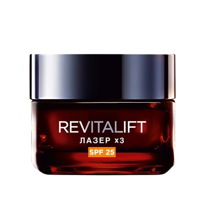 Крем для лица дневной антивозврастной Revitalift Лазер Х3 SPF 25