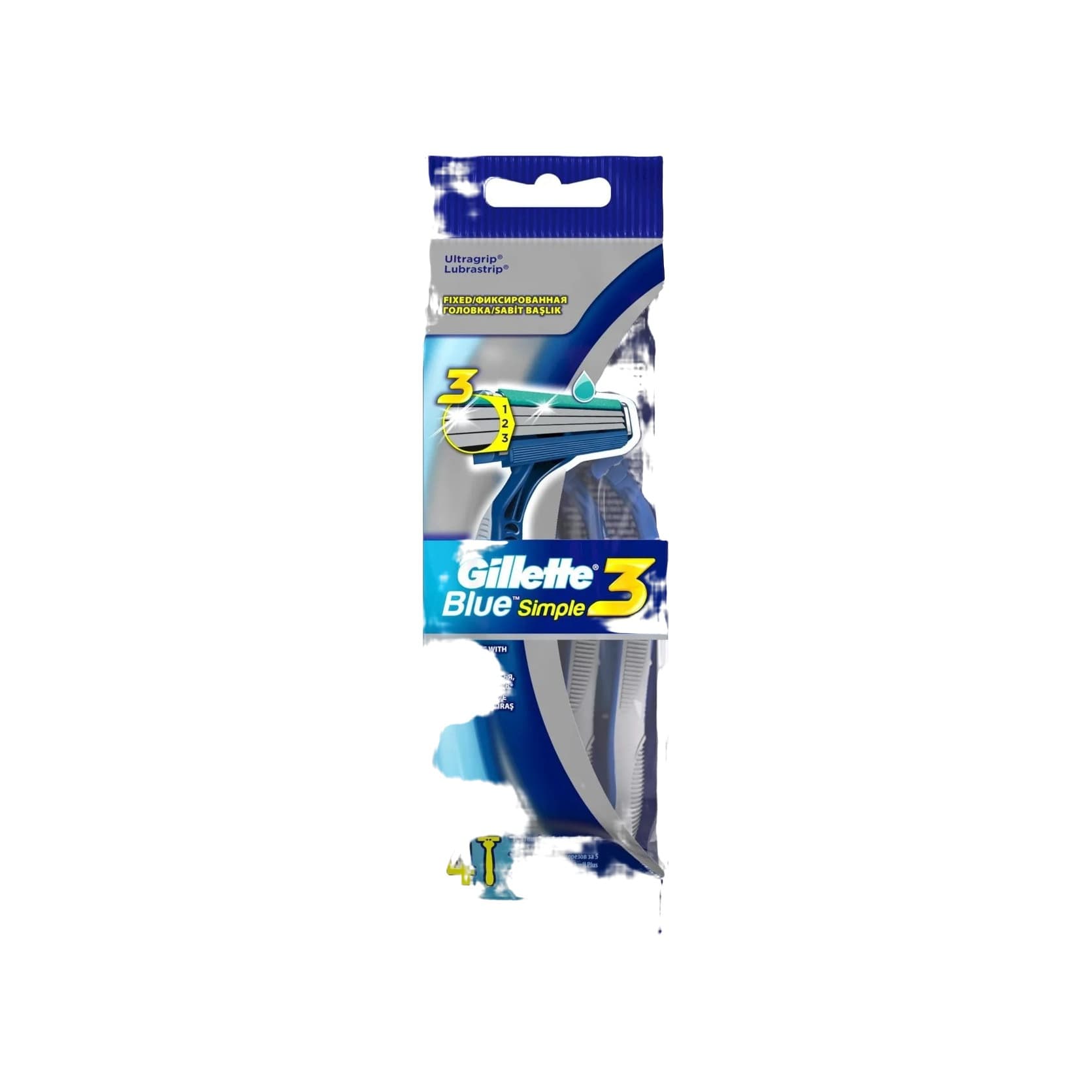 Бритвы одноразовые Blue Simple3