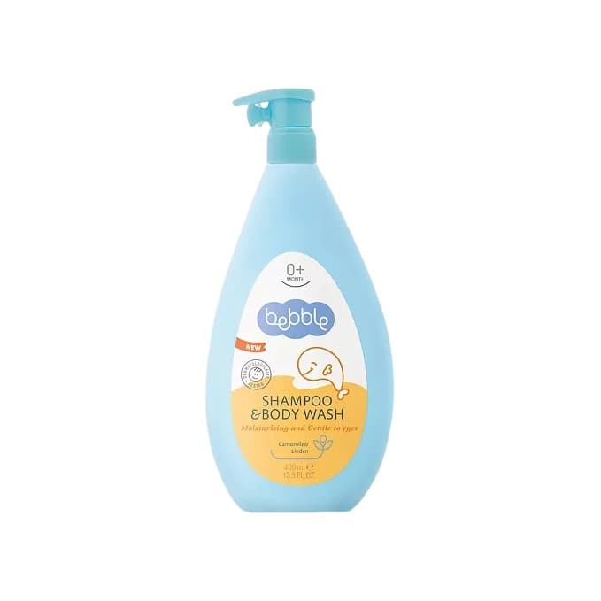 Шампунь для волос и тела c ромашкой и липой