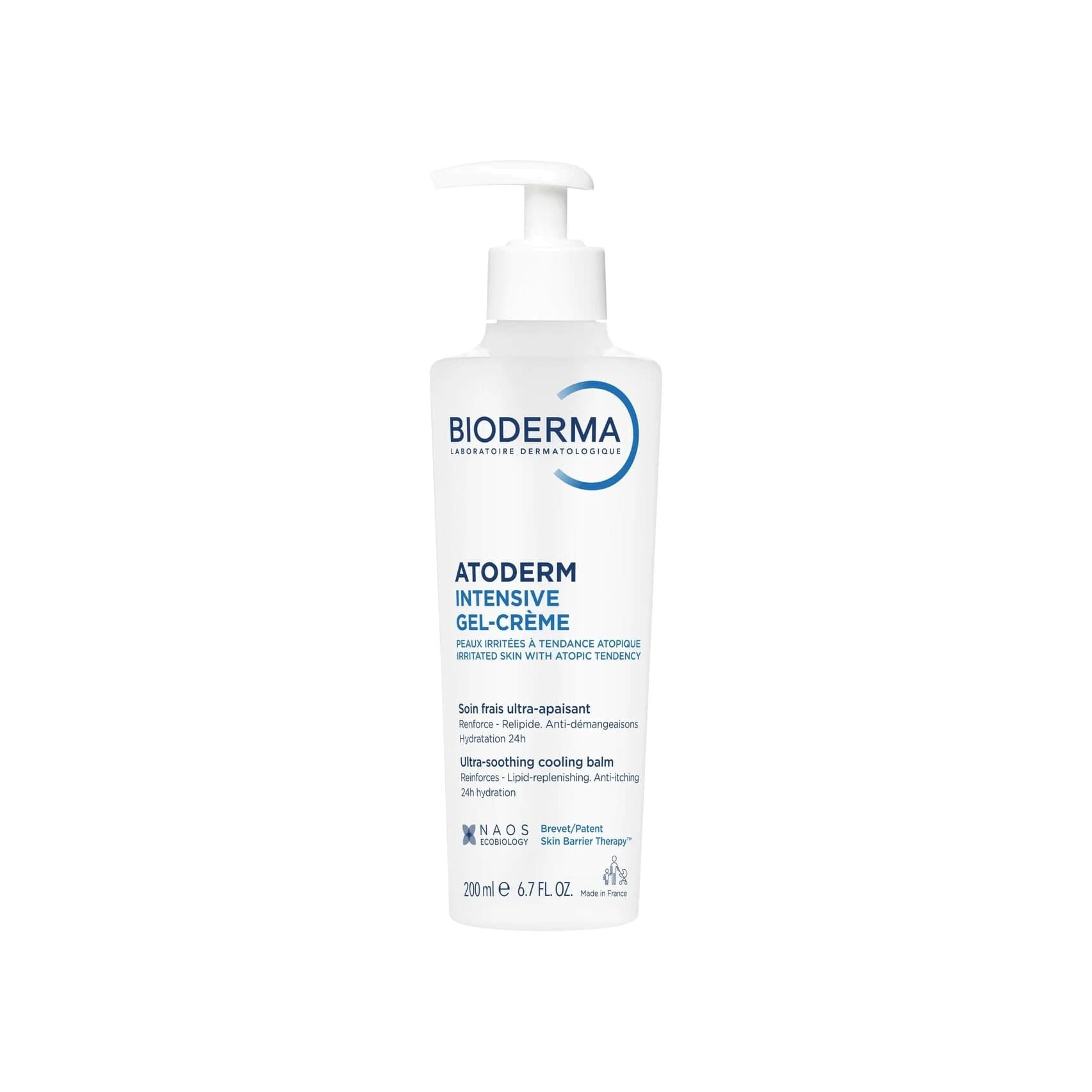 Гель-крем увлажняющий питательный для сухой и атопичной кожи Atoderm Intensive