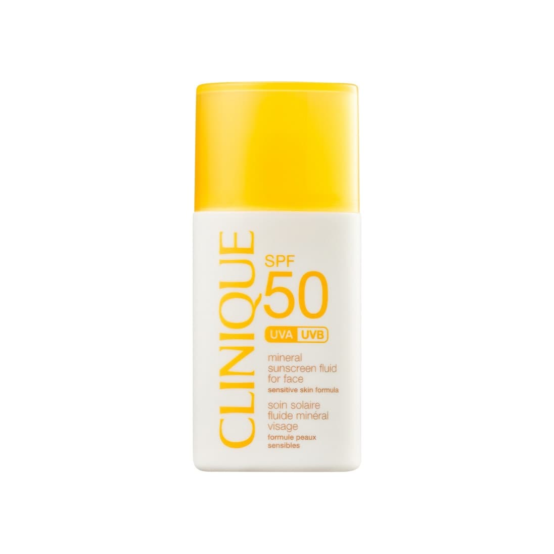 Флюид для лица солнцезащитный минеральный SPF50