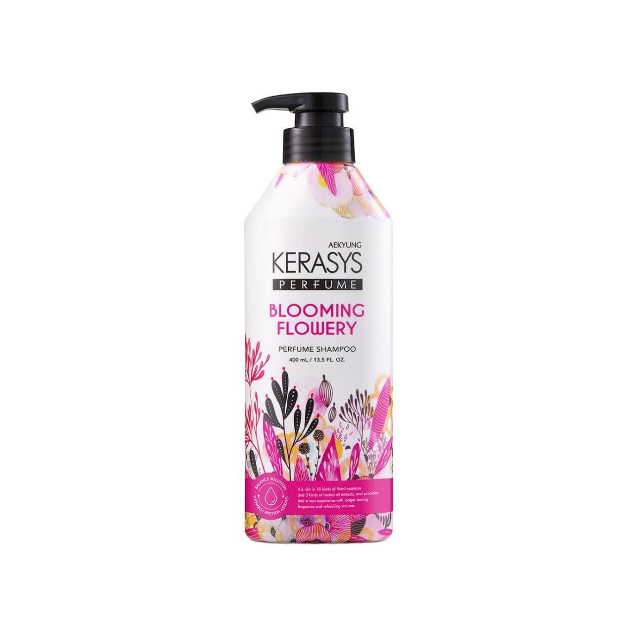 Шампунь для всех типов волос с дозатором Fleur Perfumed Line