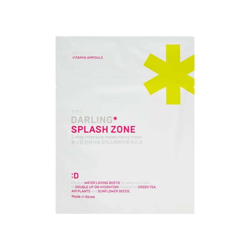 Маска для лица двухфазная увлажняющая Splash Zone