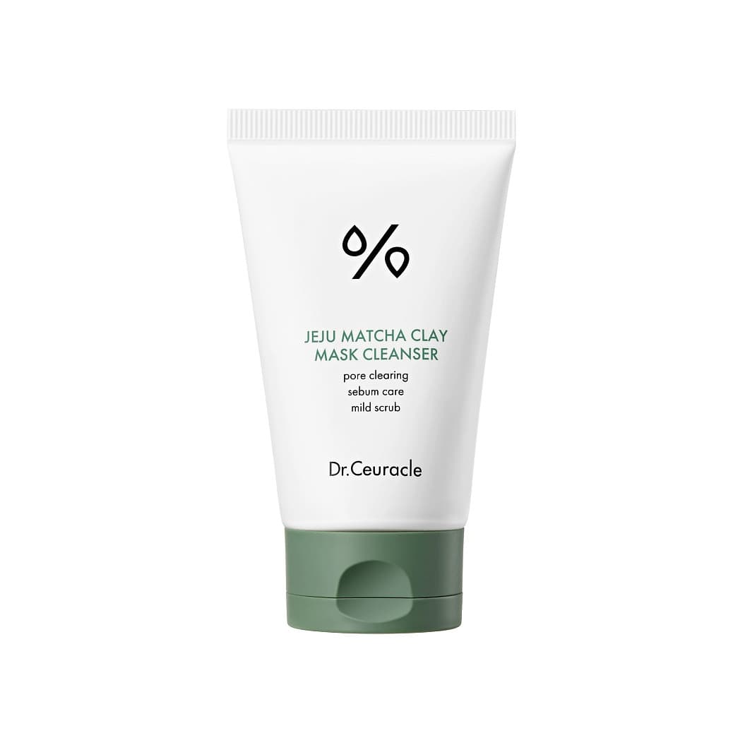 Маска для умывания очищающая с матчей и глиной Jeju Matcha Clay Mask Cleanser