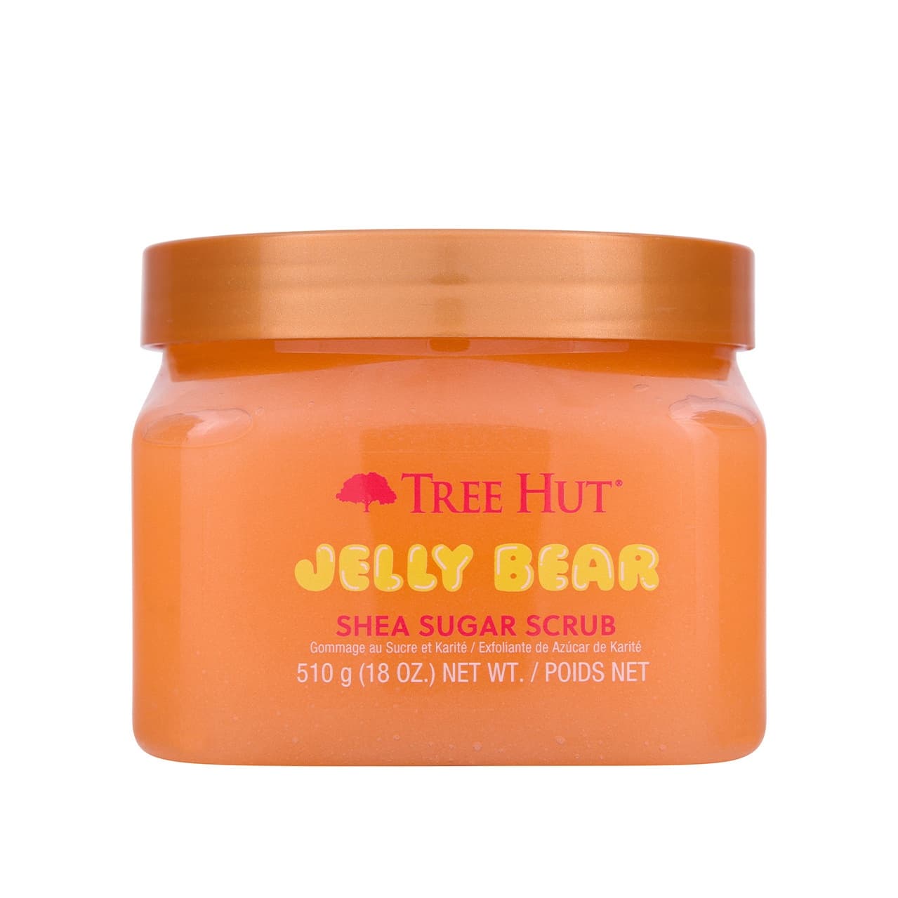 Скраб сахарный для тела с ароматом фруктового мармелада Jelly Bear