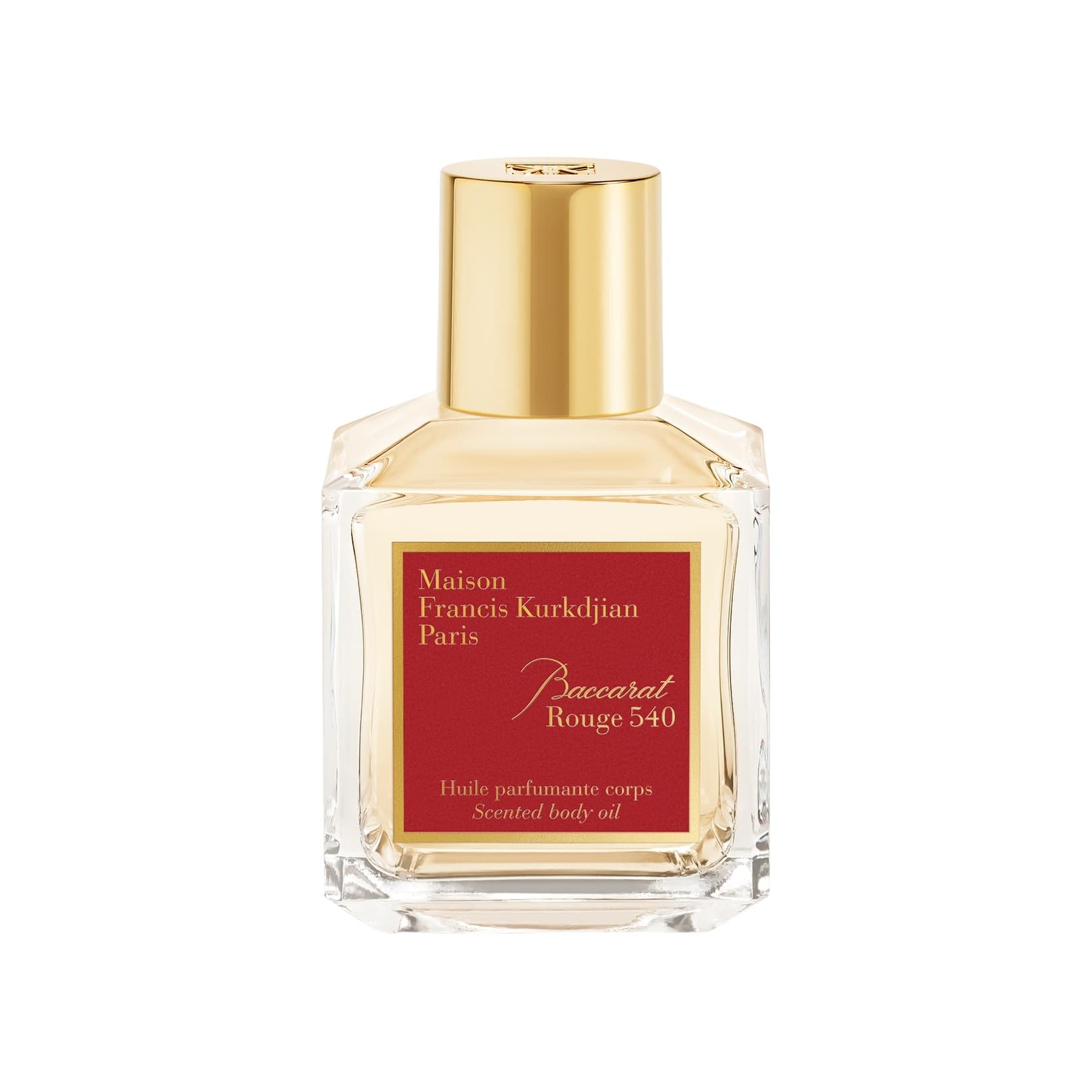 Масло для тела парфюмированное Baccarat Rouge 540