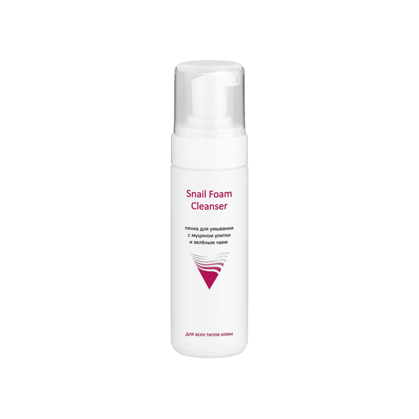 Пенка для умывания с муцином улитки и зеленым чаем Snail Foam Cleanser