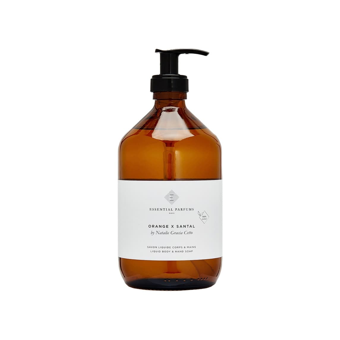 Мыло для рук и тела жидкое парфюмированное Orange X Santal by Natalie Gracia