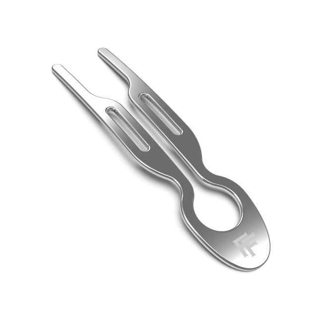 Заколка металлическая Серебряная White Gold Hairpin №1