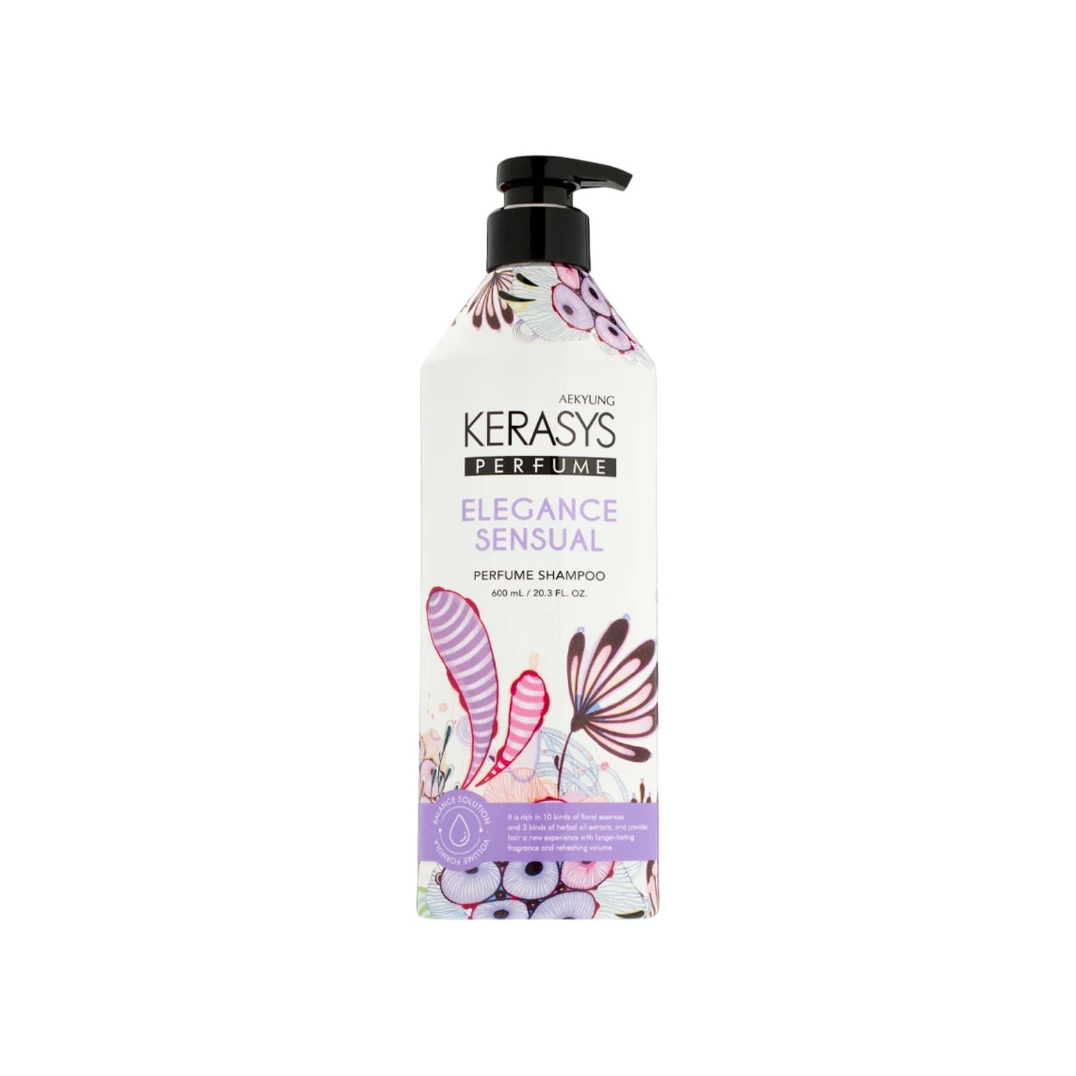 Шампунь для волос Блеск и Эластичность Fleur Perfumed Line