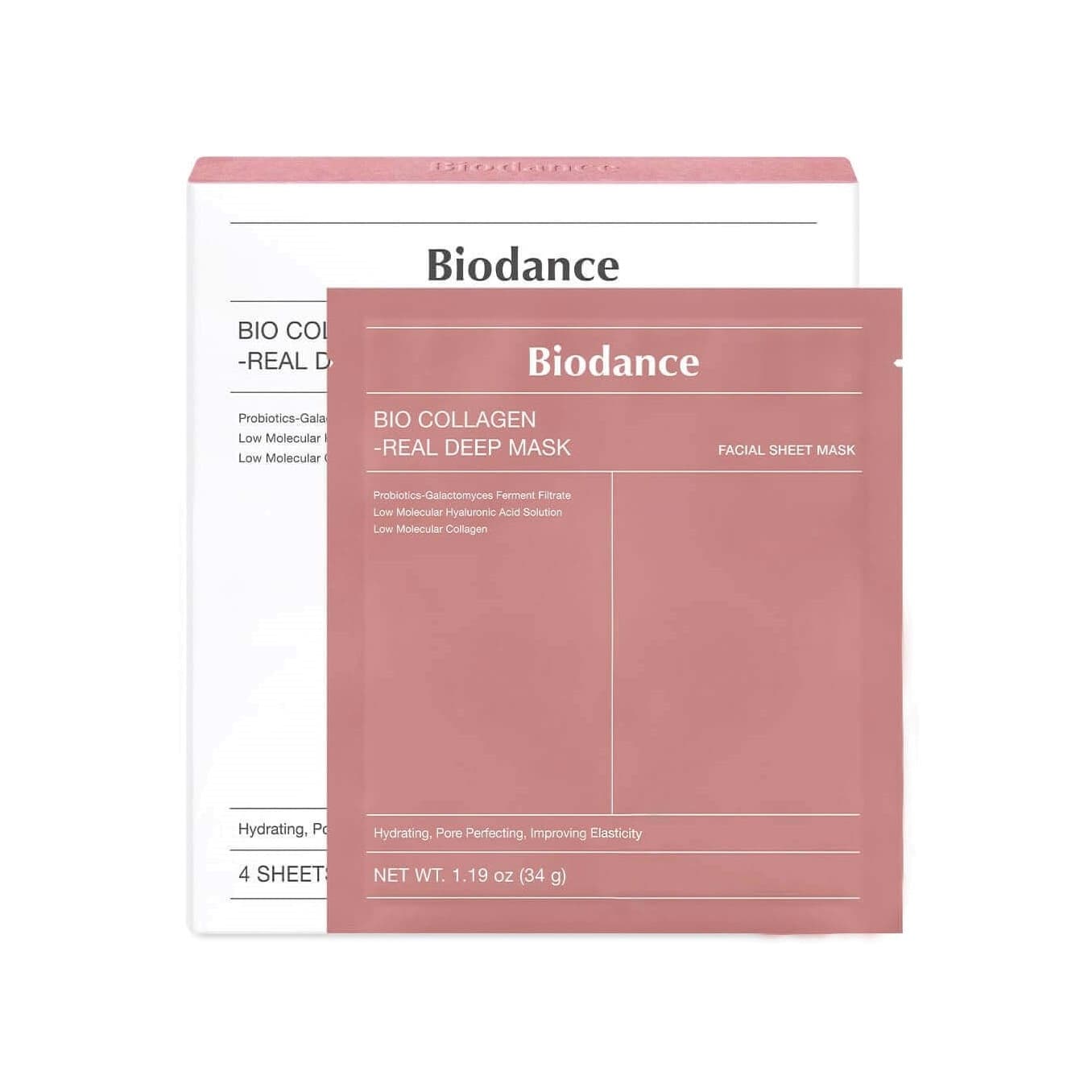 Маска ночная гидрогелевая с коллагеном Bio-Collagen Real Deep Mask