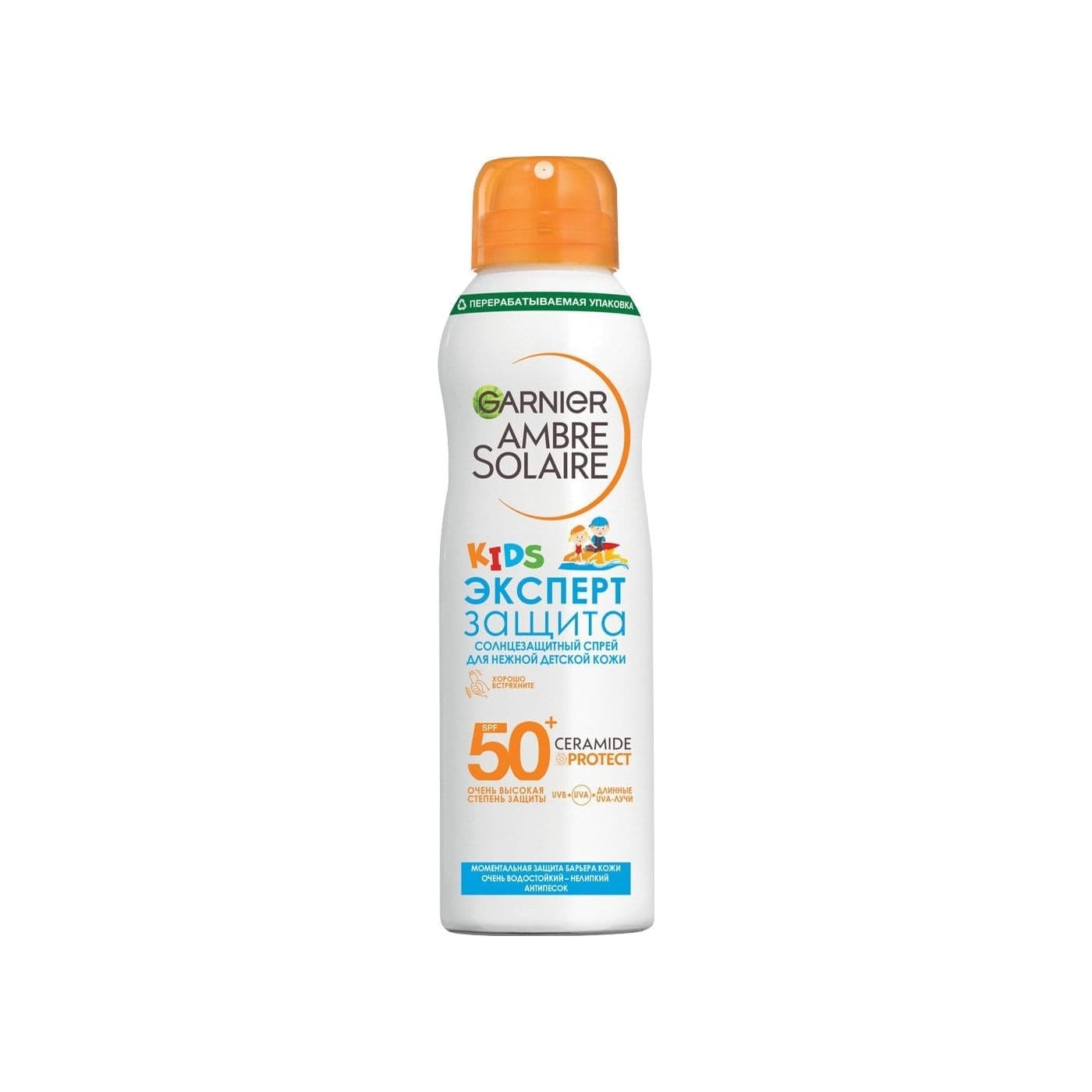 Ambre Solaire Спрей солнцезащитный для нежной детской кожи SPF50