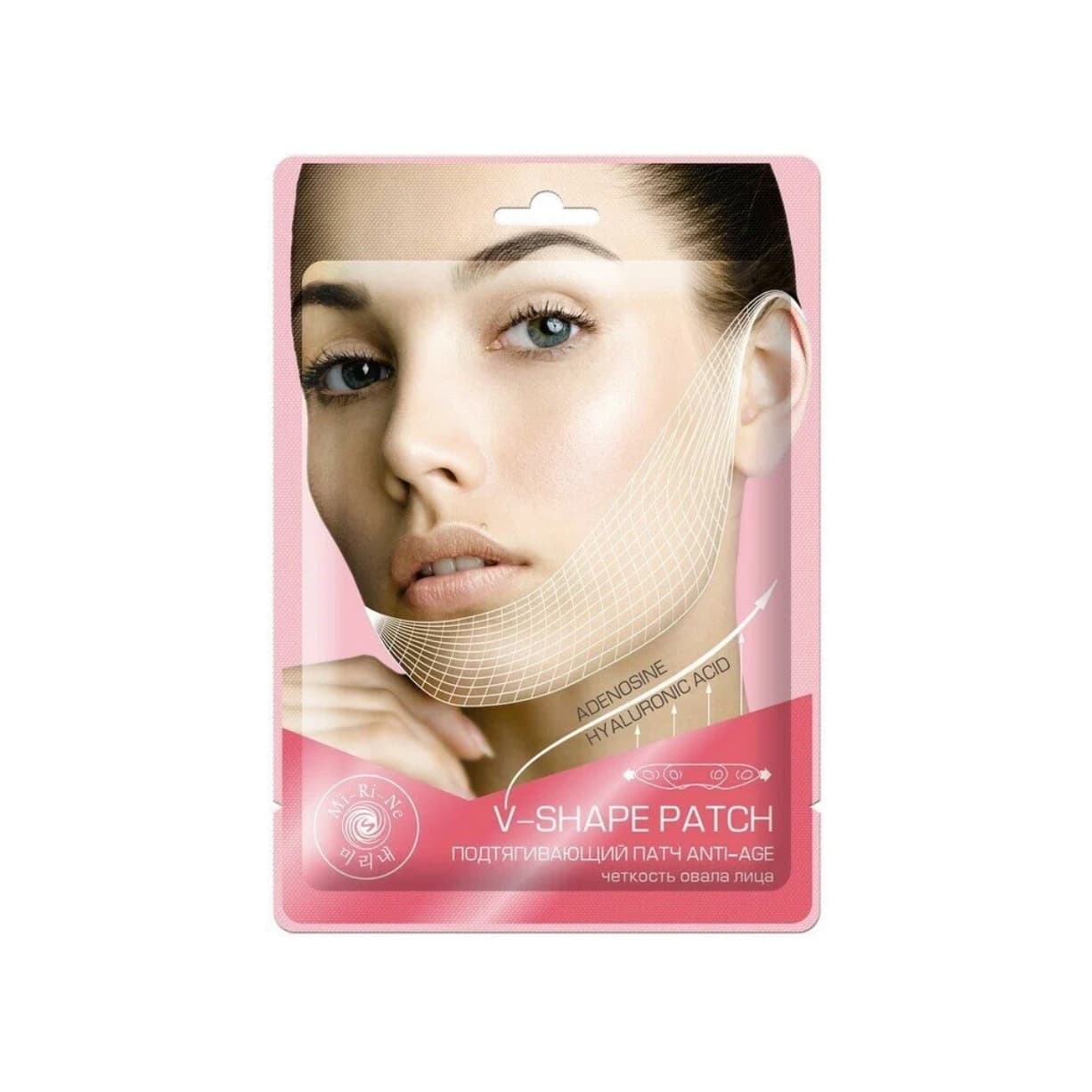 Mi-Ri-Ne V-Shape Patch Подтягивающий патч Anti-Age для четкости овала лица 1 шт