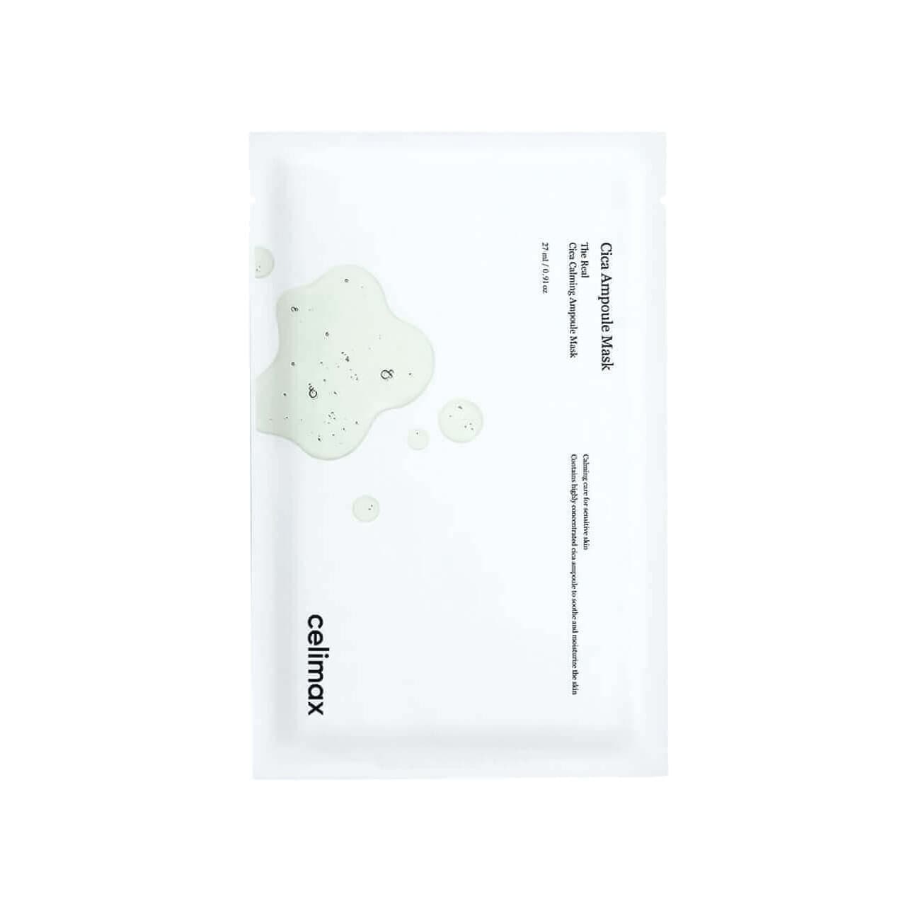 Набор тканевых масок с экстрактом центеллы The Real Cica Calming Ampoule Mask