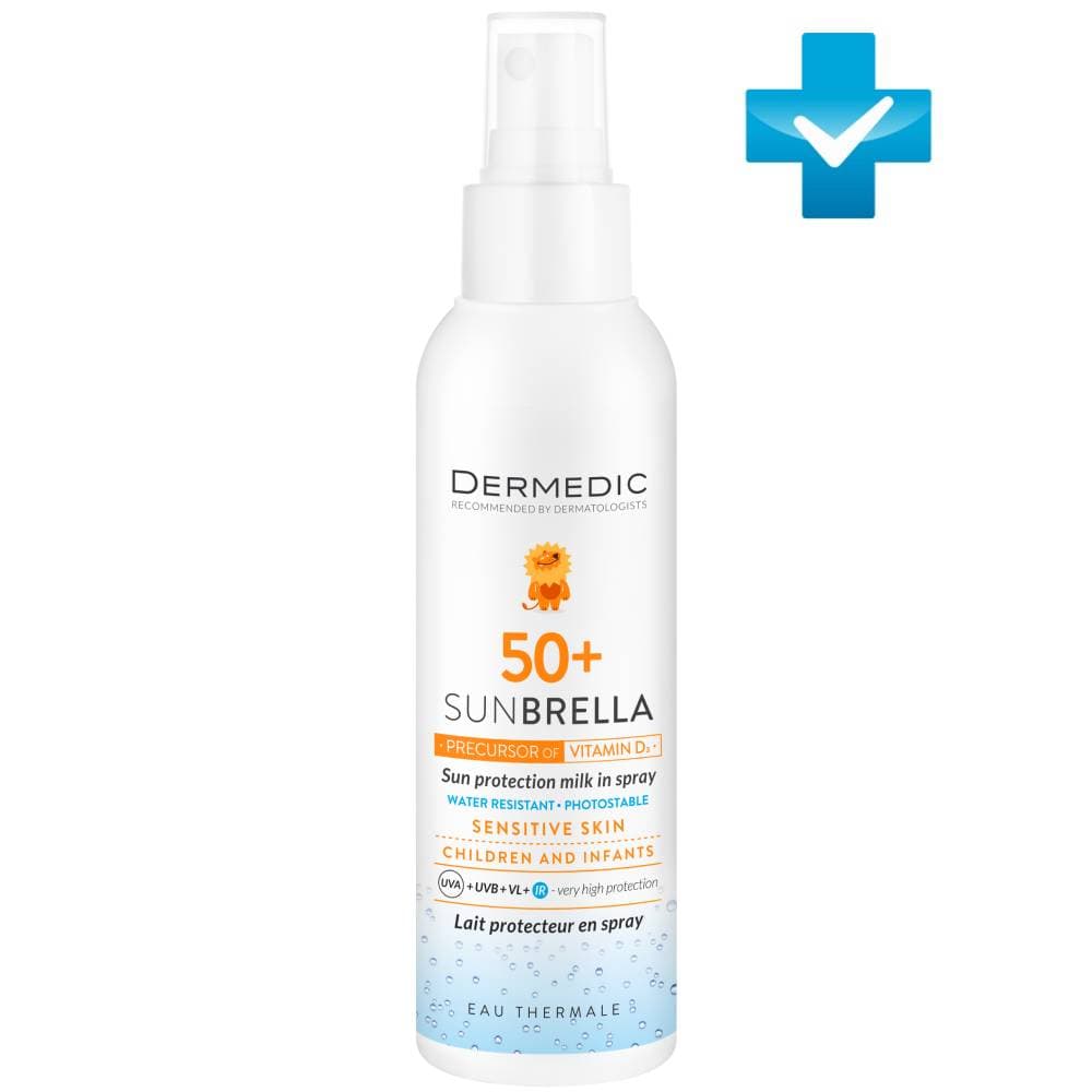 Защитное молочко-спрей для детей SPF 50 Baby Sun Protection Milk in Spray for sensitive skin