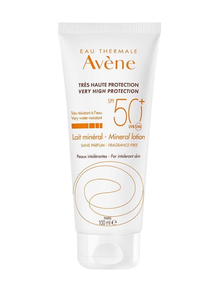 Солнцезащитное минеральное молочко SPF50+ от 3х лет