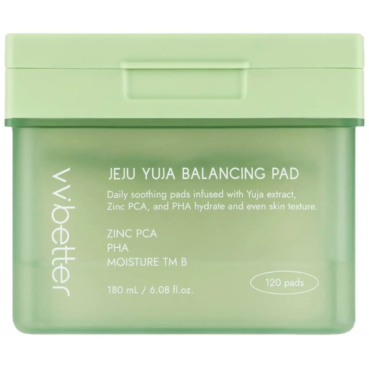 Балансирующие тонер-пэды с экстрактом юдзу и PHA для лица Jejuy Uja Balancing Pad, 180 мл / 120 шт