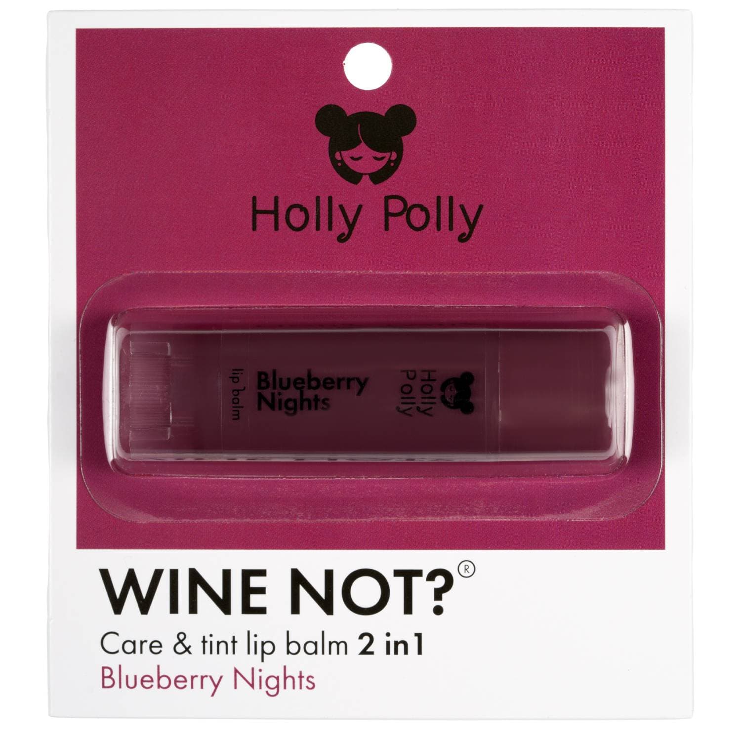 Оттеночный бальзам для губ Wine Not? Blueberry Nights сливово-винный
