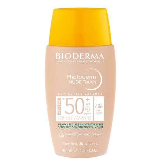 Солнцезащитный флюид с тоном SPF 50+