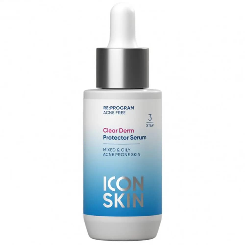 Дневная сыворотка-протектор для комбинированной и жирной проблемной кожи Clear Derm Protector Serum