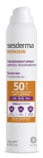 Солнцезащитный прозрачный спрей для тела SPF 50