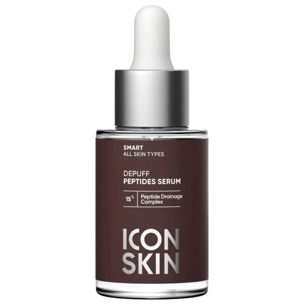 Сыворотка с лимфодренажными пептидами для всех типов кожи Depuff Peptides Serum